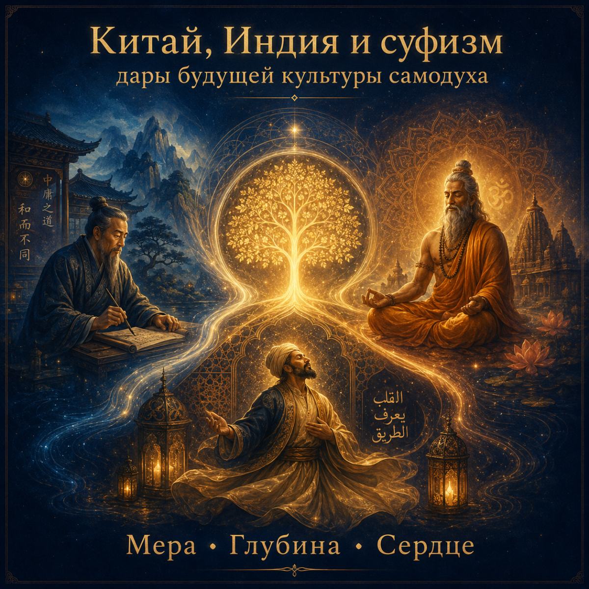 Китай, Индия, суфизм и будущая культура самодуха