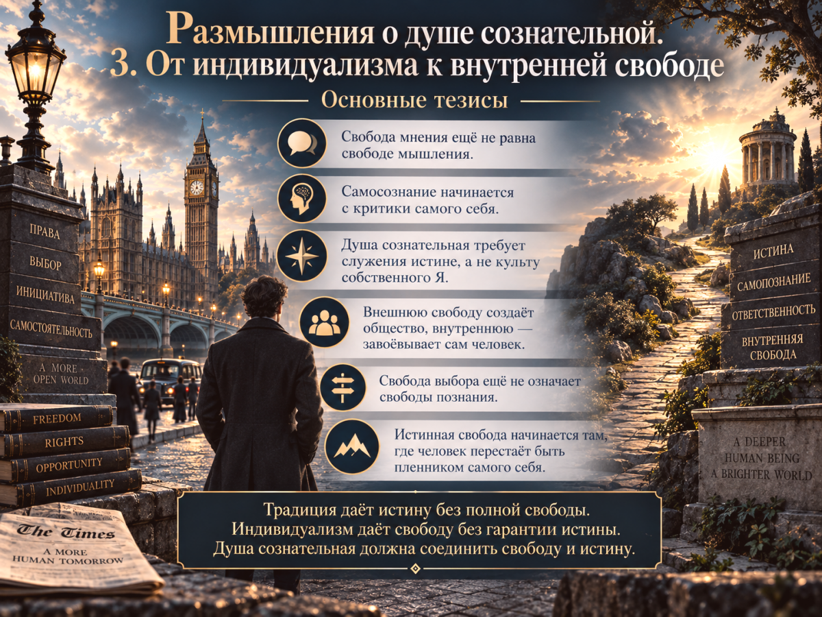 Размышления о душе самосознающей